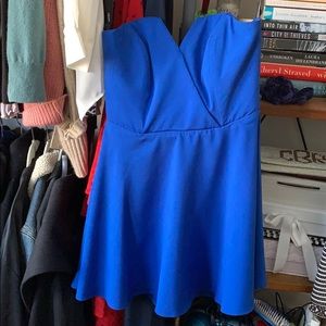 Blue navan dress